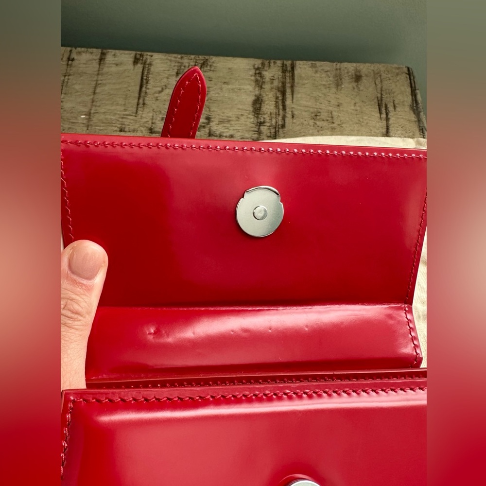 Jacquemus Red Leather Bag - Picture 9 of 16